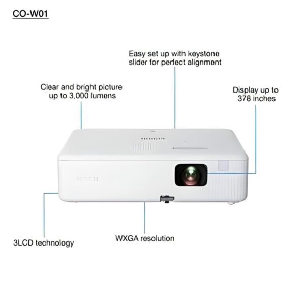 Epson CO-W01 3000lm Projector